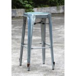 tabouret de bar zinc