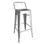 tabouret de bar zinc
