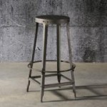 tabouret de bar zinc