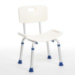 tabouret de douche avec dossier