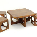 tabouret de table en bois