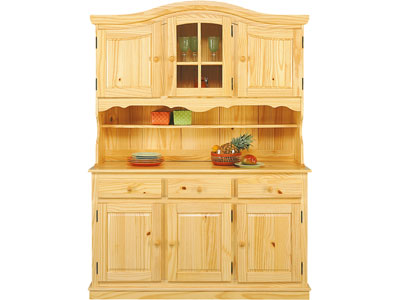 buffet de cuisine en pin conforama