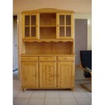 buffet de cuisine en pin conforama