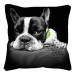 coussin deco chien