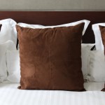 coussin deco chocolat