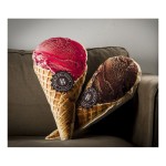 coussin deco chocolat