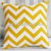 coussin deco jaune