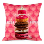 coussin deco macaron