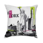 coussin deco new york