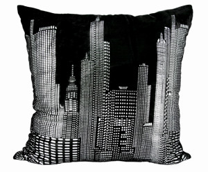 coussin deco new york