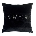coussin deco noir