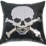 coussin deco noir