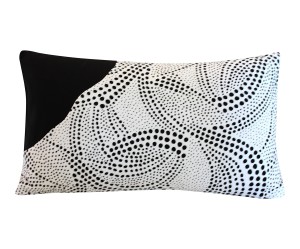 coussin deco noir