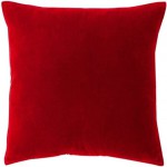 coussin deco rouge