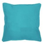coussin deco turquoise