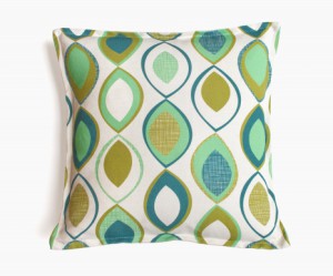 coussin deco vert