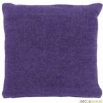 coussin deco violet