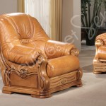 fauteuil salon bois massif