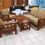 fauteuil salon bois massif