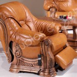 fauteuil salon bois massif