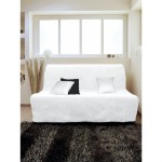 housse de canape blanc