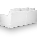 housse de canape blanc