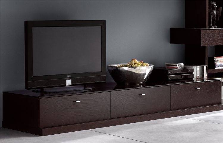 meuble tv haut wenge