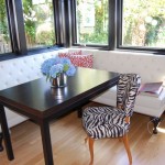 banquette zebre