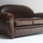 canapé cuir style club