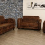 canapé cuir style club