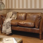 canapé cuir vintage fly