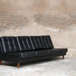 canapé cuir vintage fly