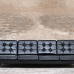 canapé cuir vintage fly