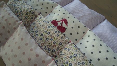 coussin noyaux de cerises