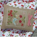 coussin noyaux de cerises