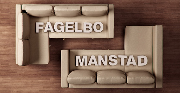 housse de canapé manstad