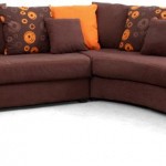 housse de canapé orange