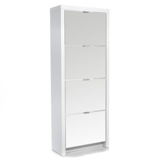 meuble chaussures miroir alinea