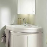 armoire salle de bain d'angle