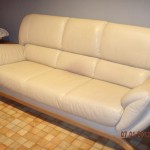 canapé cuir ivoire