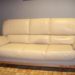 canapé cuir ivoire