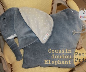 coussin éléphant