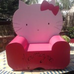 fauteuil hello kitty