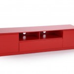 meuble design rouge
