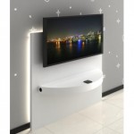 meuble tv design new york a led