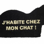 paillasson j'habite chez mon chat
