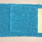 tapis salle de bain chenille
