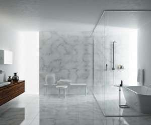 tapis salle de bain forme feuille