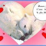 coussin je t'aime maman