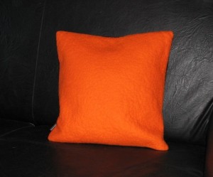 coussin orange